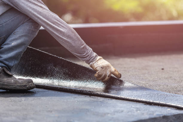 Professional Basement Waterproofing technician working in Algonquin, IL